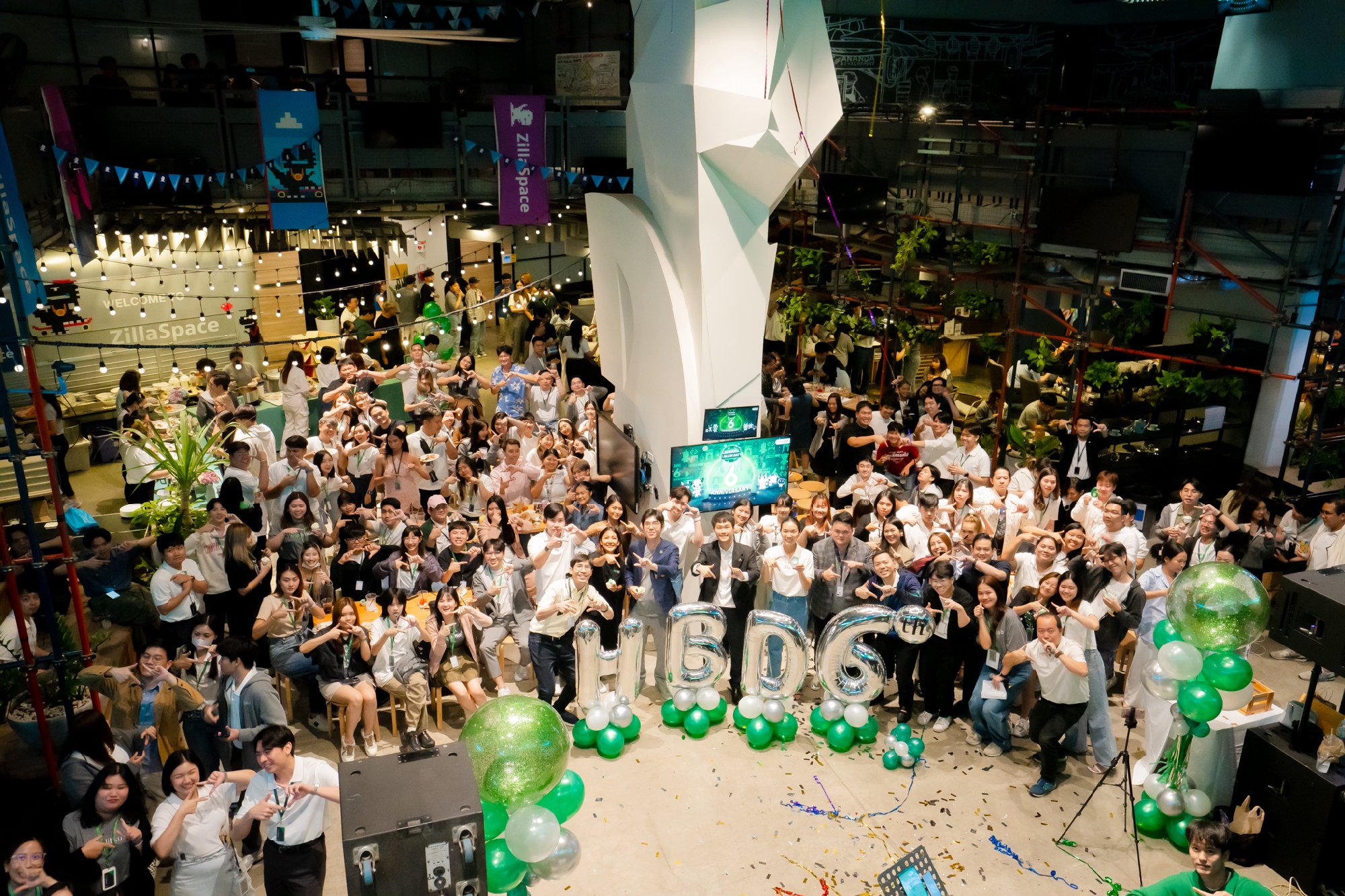 💚บรรยากาศงานฉลองครบรอบ 6 ปีของ "Bitkub Group" ขอขอบคุณชาว Bitkubers ทุก ๆ คนที่ร่วมเดินทางมาด้วยกันตลอดระยะเวลานับตั้งแต่จุดเริ่มต้นจนถึงปัจ…