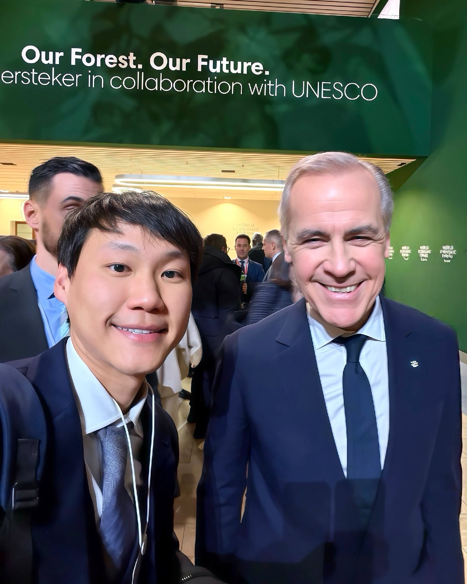 I had a great opportunity to meet Mark Carney, Prime Minister of Canada, at the World Economic Forum 2026. He is a global leader who has sha…