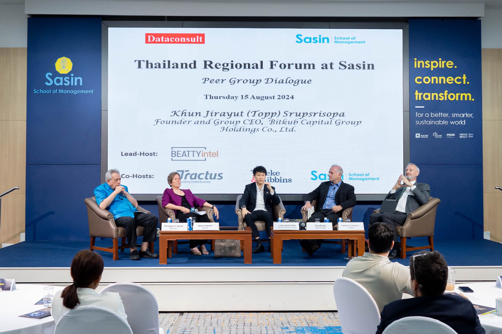ขอขอบคุณทางศศินทร์ ที่ให้เกียรติเชิญผมร่วมแชร์มุมมองในการประชุม "Thailand Regional Forum at Sasin" (การประชุมระดับภูมิภาคของประเทศไทย) ในวัน…