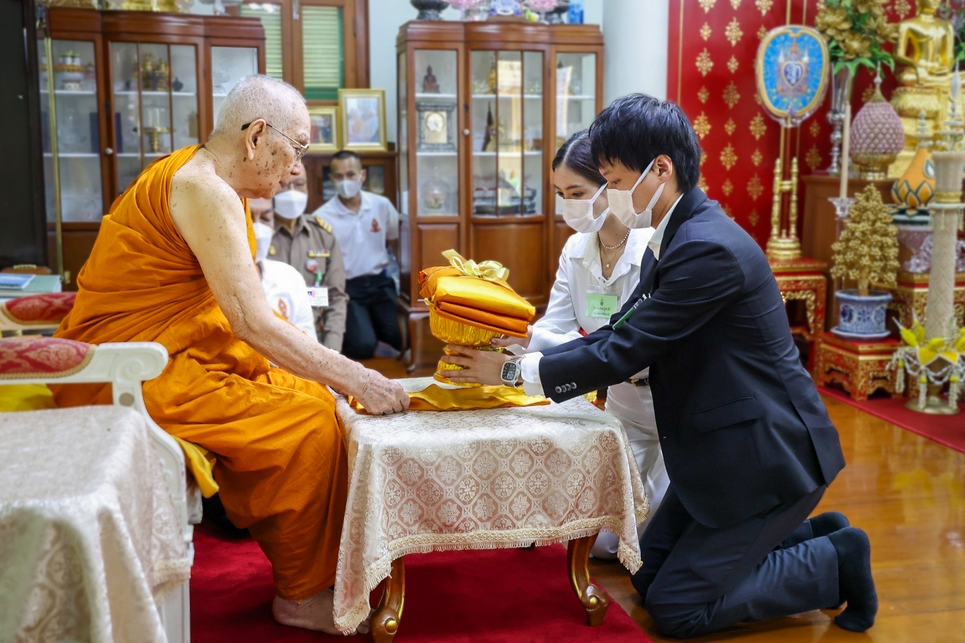 นับเป็นพระมหากรุณาธิคุณอันหาที่สุดมิได้ สมเด็จพระอริยวงศาคตญาณ สมเด็จพระสังฆราช สกลมหาสังฆปริณายก ประทานพระวโรกาสให้เข้าเฝ้า เนื่องในวันคล้า…