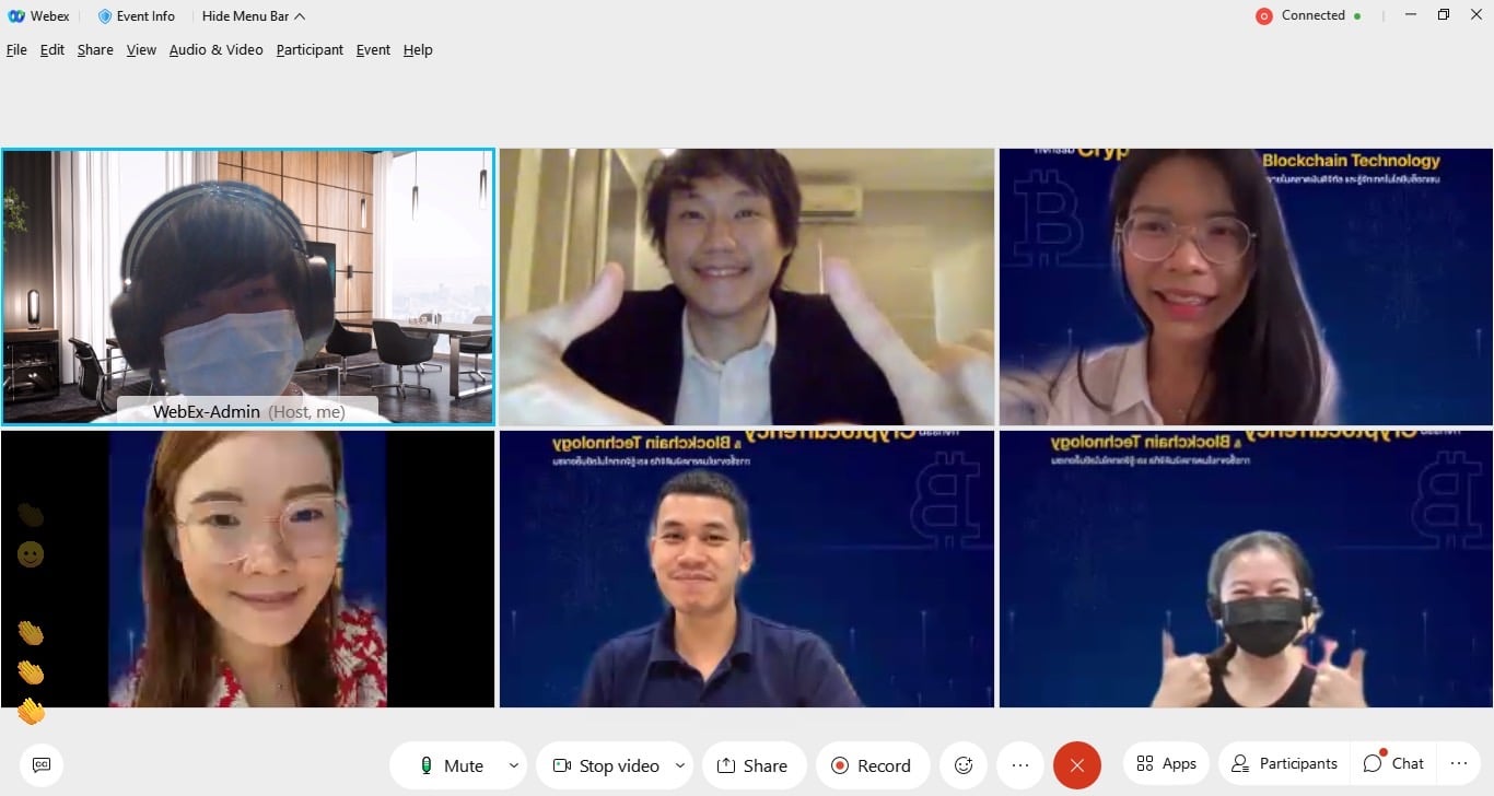 ขอบคุณพี่วู้ดดี้ที่มาเยี่ยมออฟฟิศของ Bitkub ครับ! ฝากติดตามด้วยนะครับ 🙏🙂