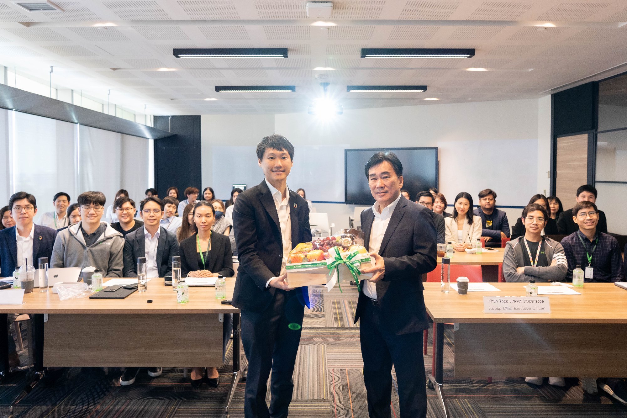 บรรยายกาศงานสัมมนา "ความรับผิดทางกฎหมายของกรรมการ (Directors' Liabilities)" นำบรรยายโดยคุณวีระวงค์ จิตต์มิตรภาพ หุ้นส่วนอาวุโสและผู้ก่อตั้งส…