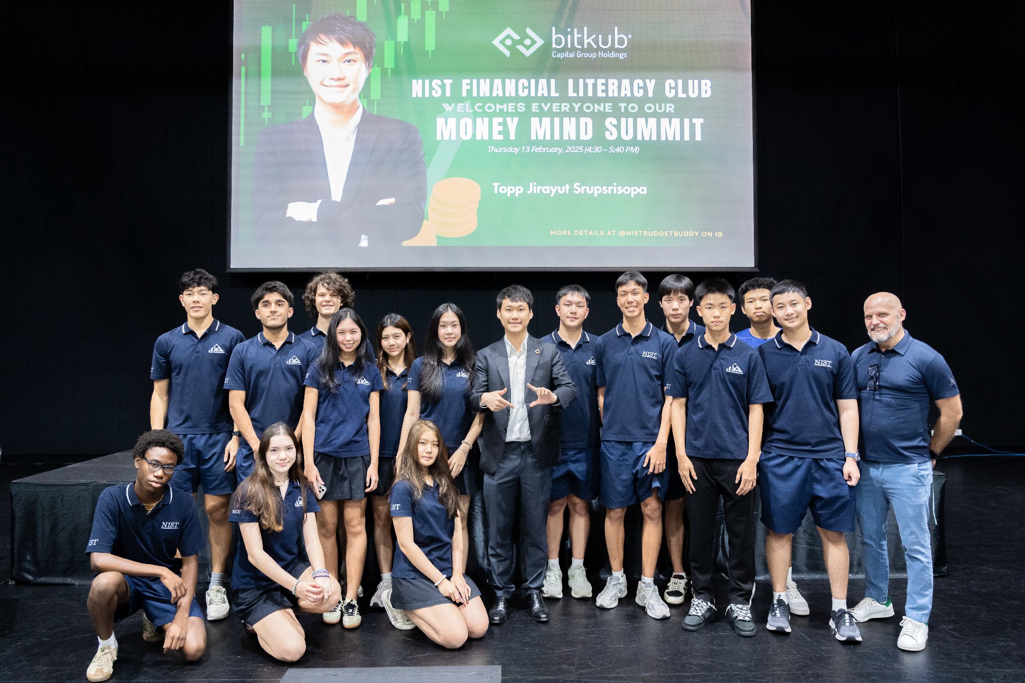 ผมได้มีโอกาสบรรยายภายใต้หัวข้อ The Future of Blockchain, Financial, Literacy, and Entrepreneurship in Thailand ให้กับน้อง ๆ จาก NIST Interna…