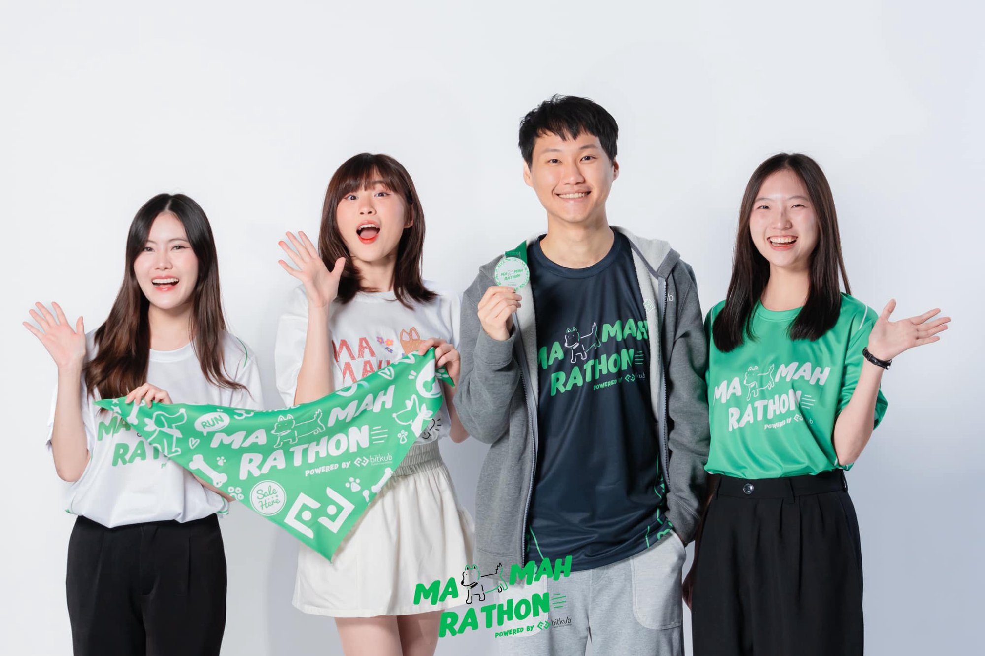 นับถอยหลัง 6 วันโค้งก่อนปิดรับสมัครงาน "MaMahRathon Powered by Bitkub Capital Group Holdings" เพื่อน ๆ คนไหนไม่มีน้องหมาก็สามารถเข้าร่วมวิ่ง…