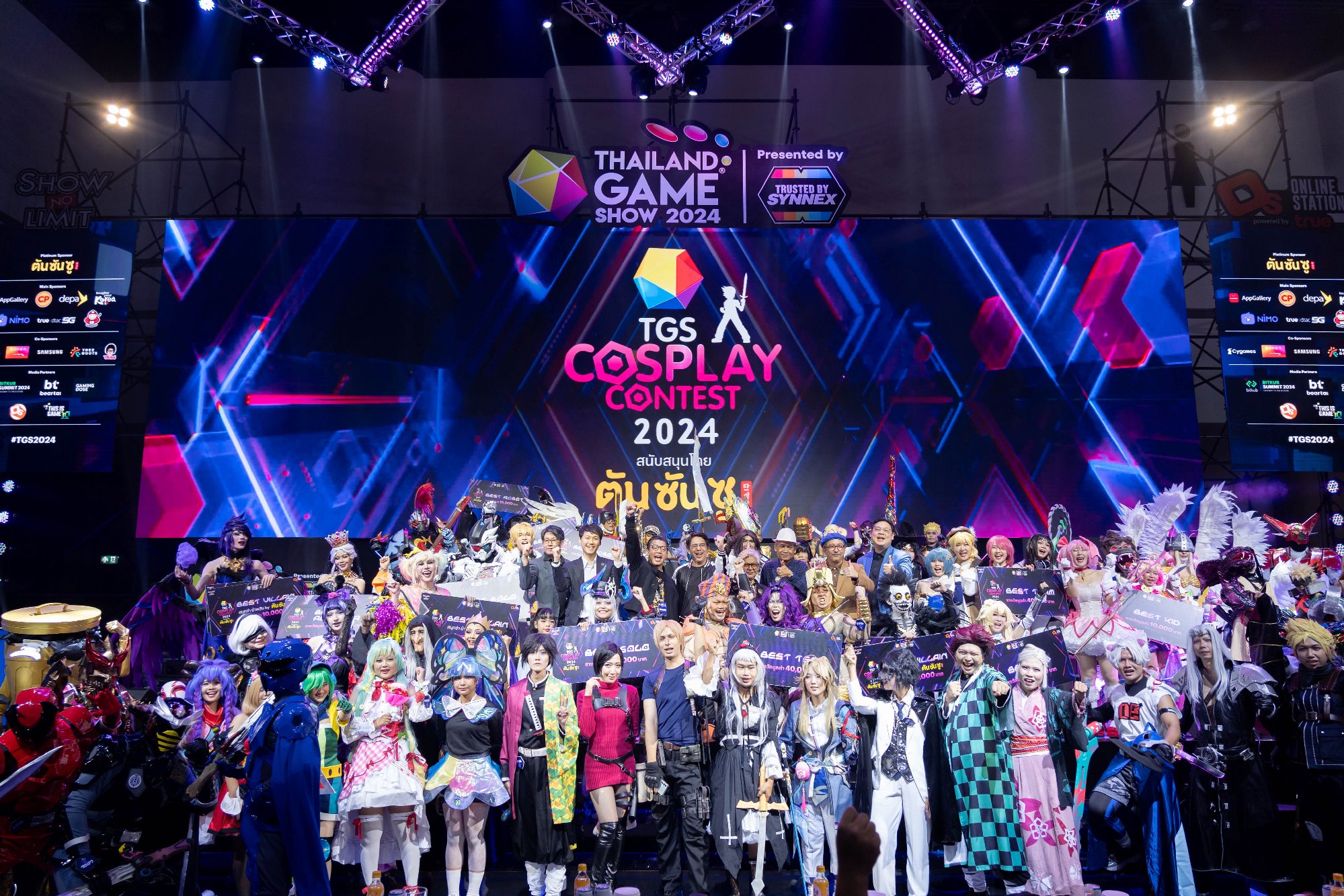 บรรยากาศในงาน TGS Cosplay Contest 2024 presented by Synnex เมื่อวันที่ 19 ตุลาคมที่ผ่านมา ซึ่งผมได้เป็นหนึ่งในคณะกรรมการทำหน้าที่ตัดสินการปร…