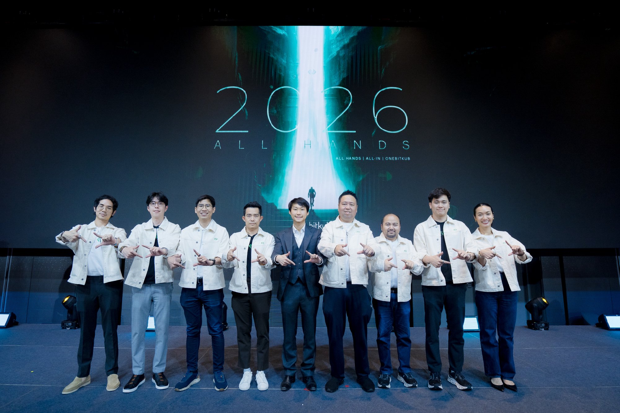 ภาพบรรยากาศความประทับใจจากงาน Bitkub All Hands 2026 . งานนี้เป็นกิจกรรมประจำปีที่ชาว Bitkuber มารวมตัวกันเพื่อแสดงความเป็น 'OneBitkub' และปร…