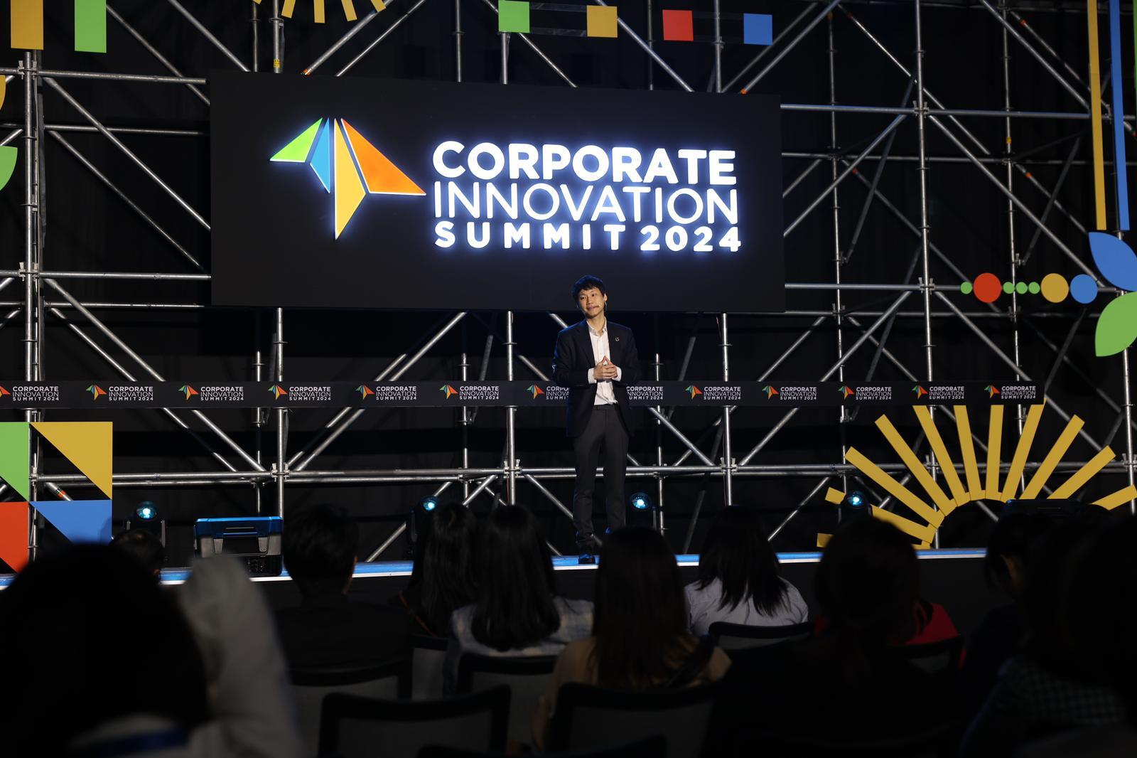 บรรยากาศในงาน "Corporate Innovation Summit 2024" ซึ่งครั้งนี้ผมได้มีโอกาสร่วมพูดคุยเกี่ยวกับการพัฒนาองค์กรตามหลักความยั่งยืน ให้มีความรับผิด…