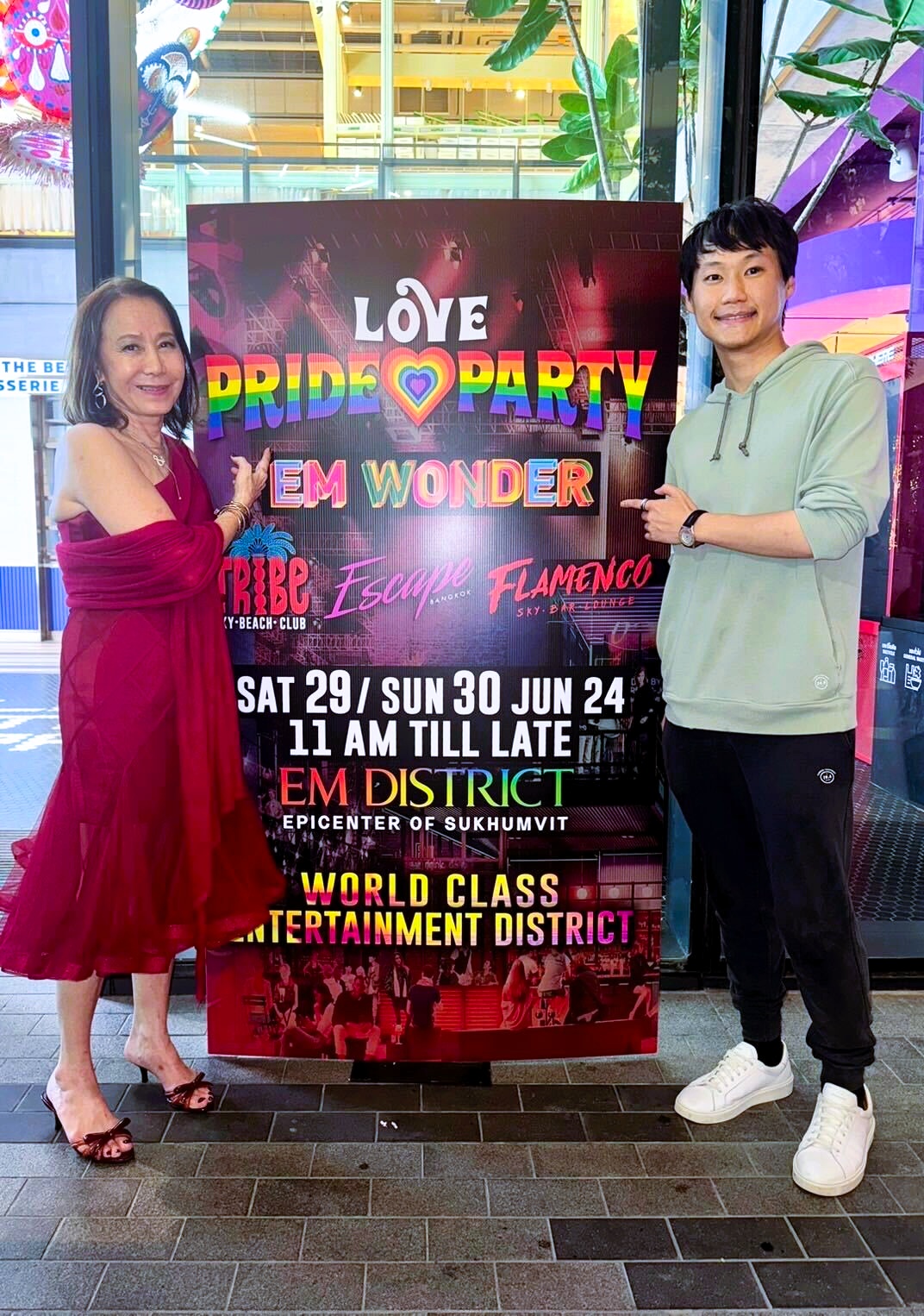 พรุ่งนี้มาพบกับผมและชาว Bitkubers ที่จะมาร่วมเป็นส่วนหนึ่งในการสร้างประวัติศาสตร์ขบวนพาเหรดที่ยาวที่สุดในเอเชีย ในงาน "Love Pride Parade 202…
