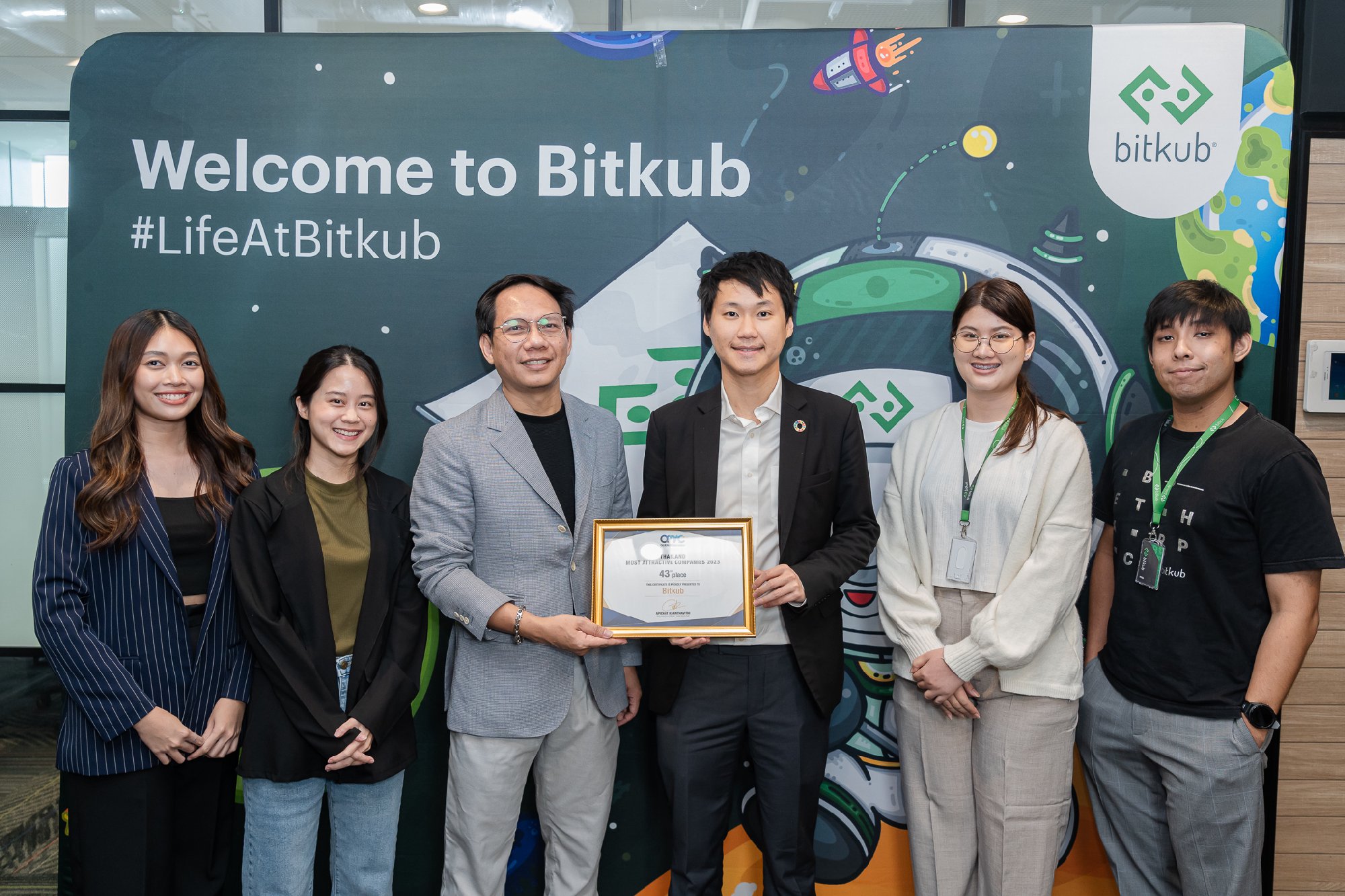 ผมขอขอบคุณ QGEN สำหรับรางวัล QMAC Thailand Most Attractive Companies 2023 ผมและทีมงานบิทคับทุกคนภูมิใจอย่างยิ่งที่กลุ่มบริษัทบิทคับได้รับการ…
