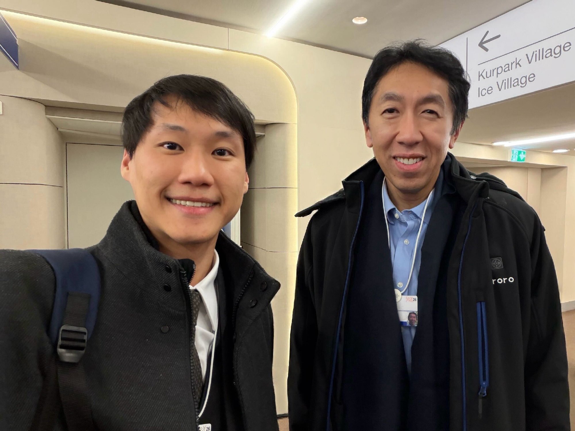 It was great catching up with Andrew Ng at the World Economic Forum 2026. We talked about where AI is heading and how it’s going to fundamen…