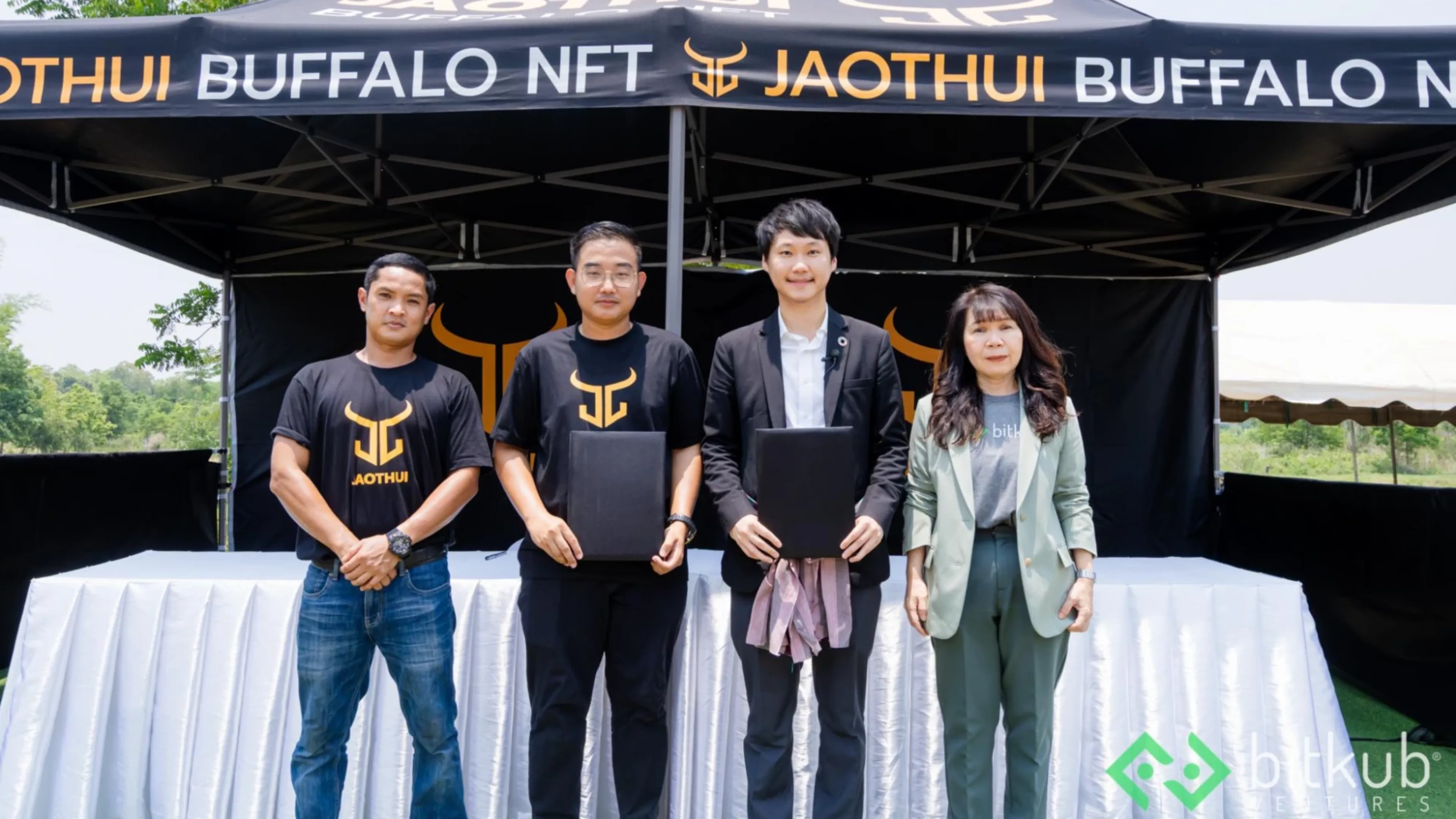 บิทคับ ร่วมมือกับ เจ้าทุย นำเทคโนโลยีบล็อกเชนขับเคลื่อนการอนุรักษ์ควายไทย