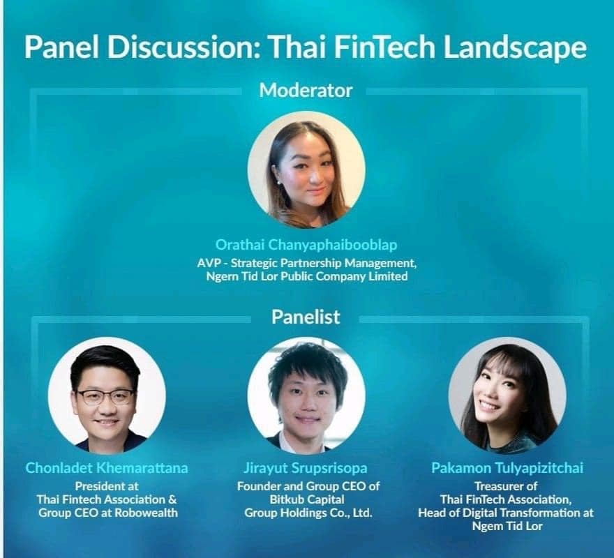 มาพูดที่ APAC Fintech Bridge ในฐานะ Thai Fintech Association (สมาคมไทยฟินเทค) ครับ 🙏