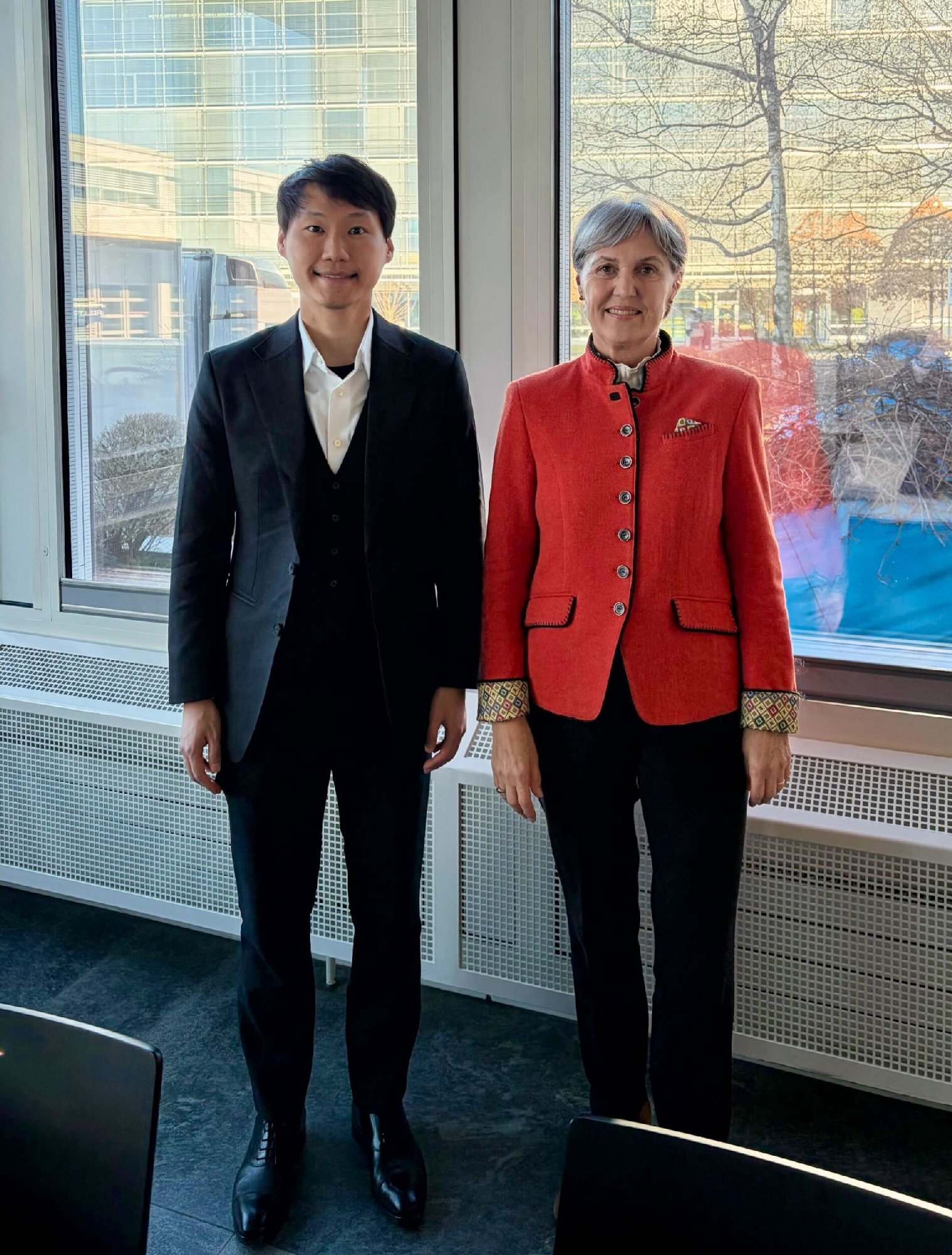During my visit to Switzerland on this occasion, I had the opportunity to meet and exchange greetings with Ms. Silvia Thalmann-Gut, a member…