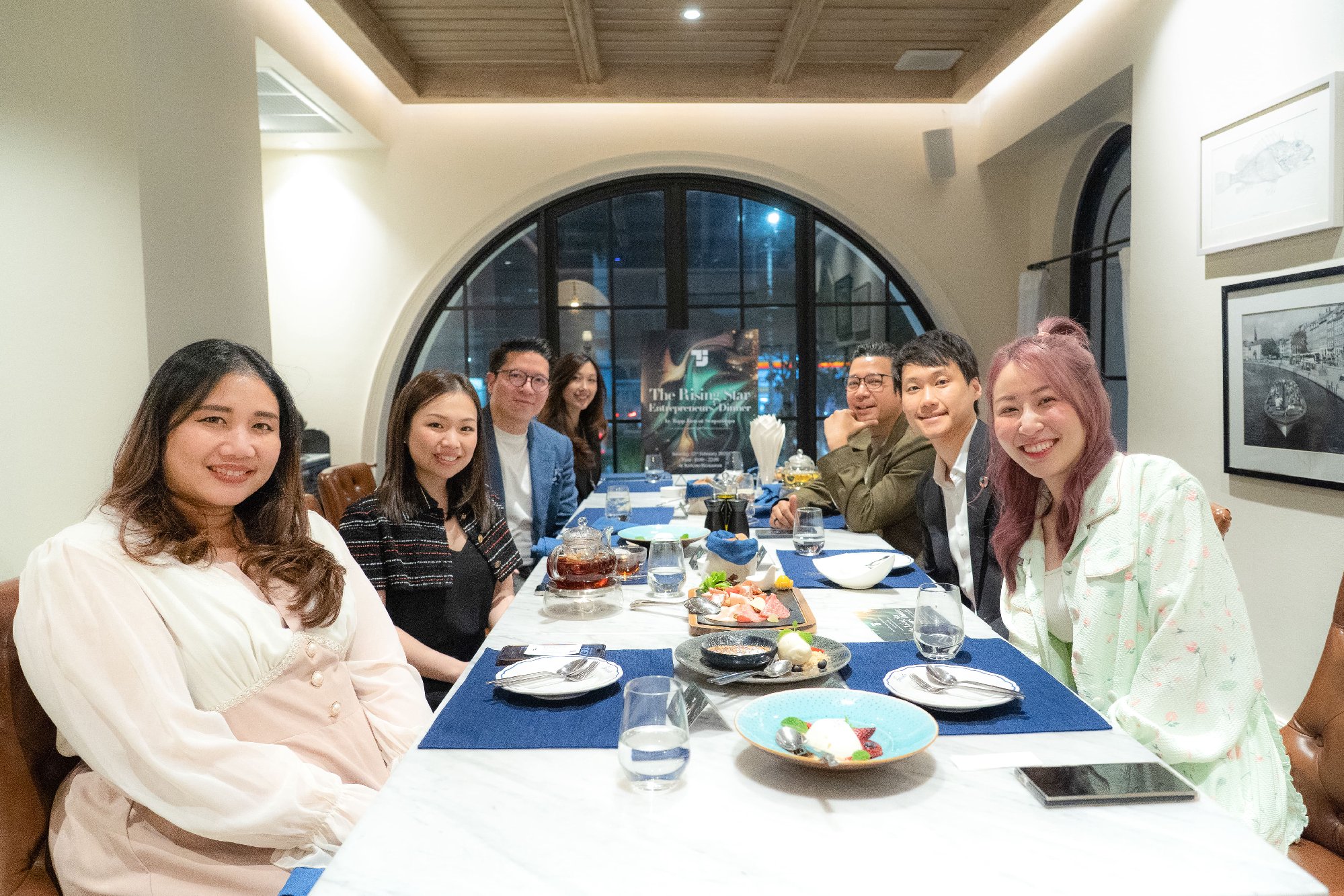 บรรยากาศงานดินเนอร์ "The Rising Stars Entrepreneurs' Dinner" จัดโดยบิทคับ แคปปิตอล กรุ๊ป ซึ่งได้รับเกียรติจากตัวแทนกลุ่มผู้ประกอบการรุ่นใหม่…