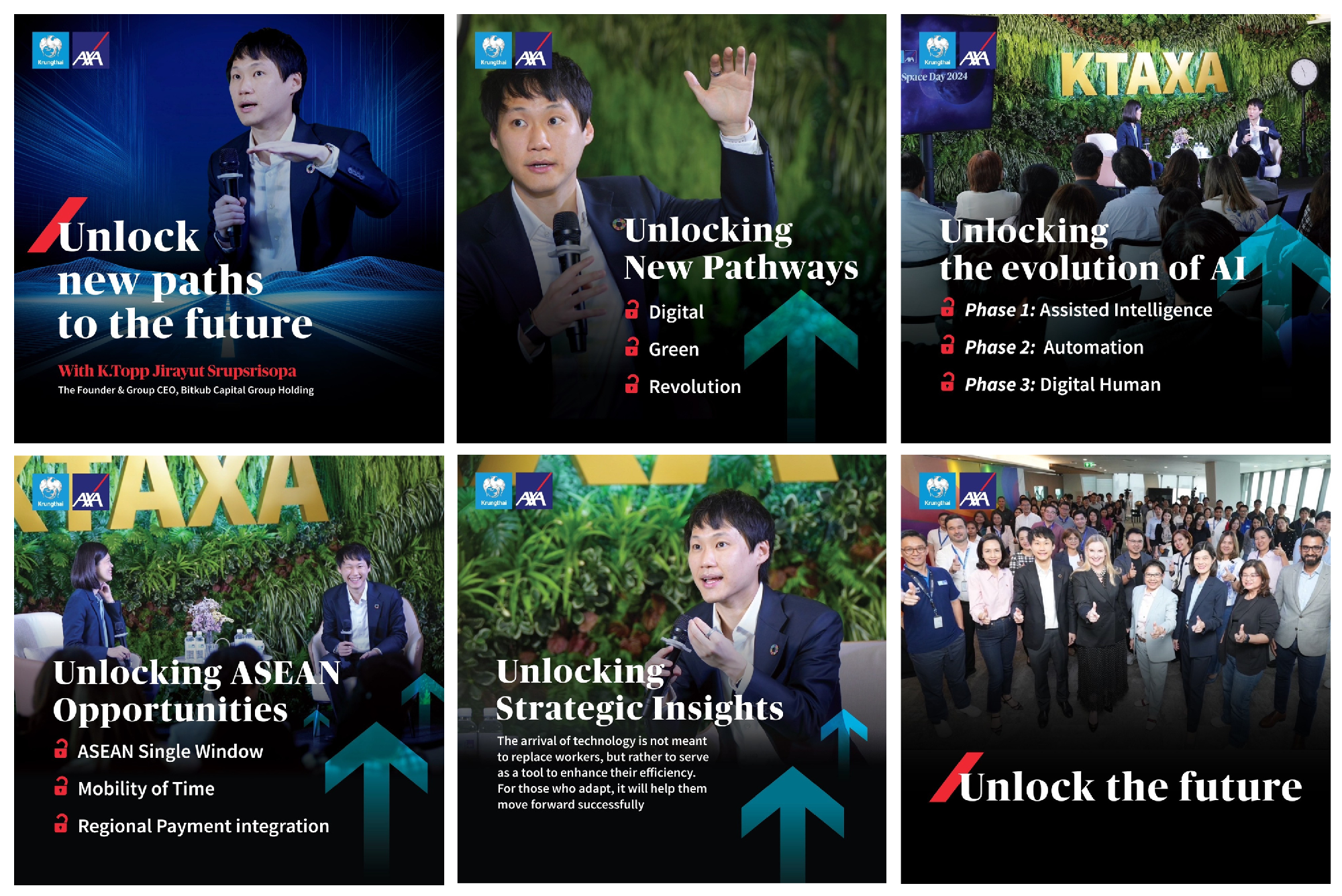สรุป 3 สิ่งจาก 'Exploring Space Day' จัดโดย Krungthai-AXA Life ซึ่งผมได้ร่วมแชร์ประสบการณ์และวิธีคิดการมองโลกอนาคตให้พร้อมปรับตัว เพื่อให้ทุ…