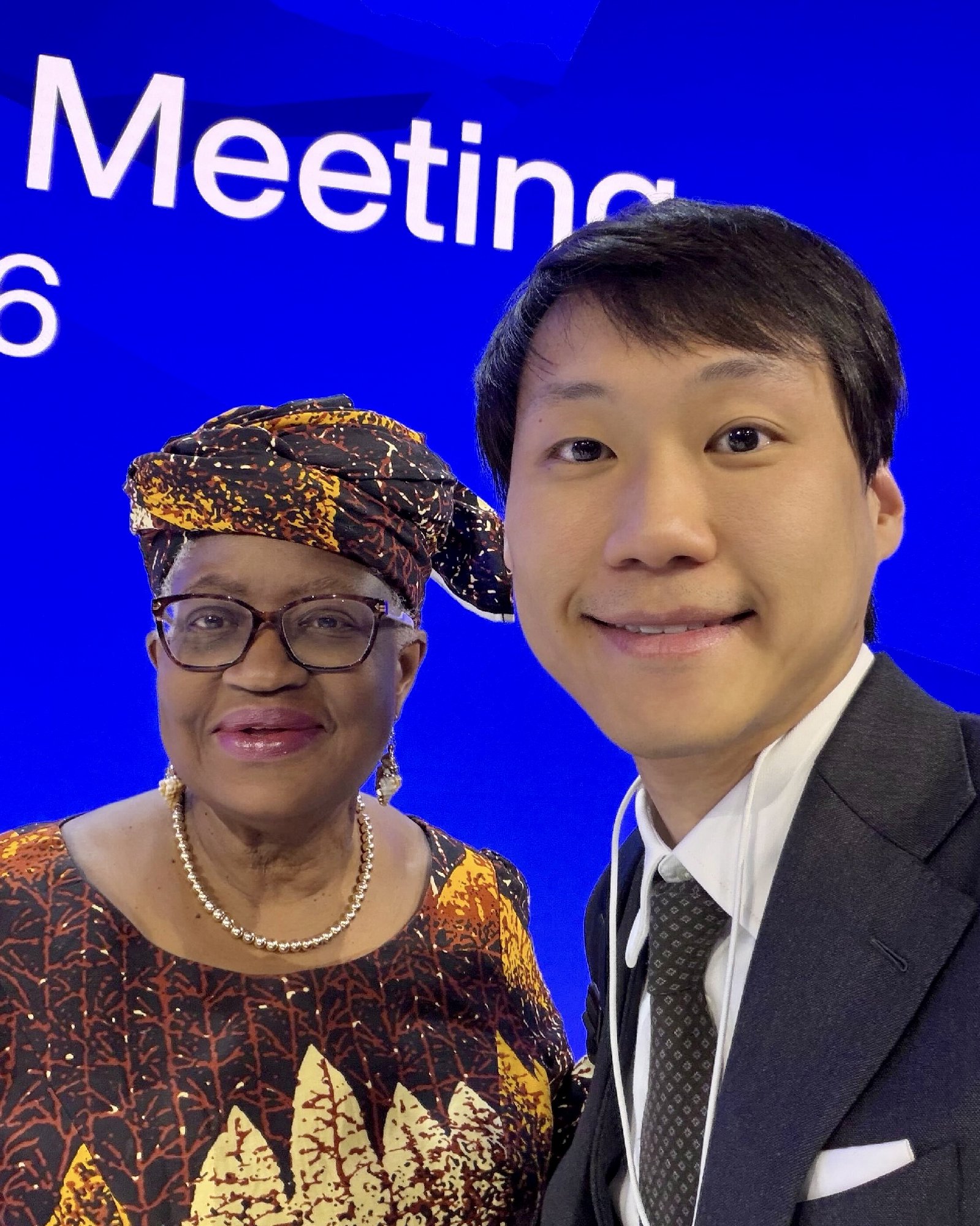 It was another valuable opportunity for me to meet one of the world’s most influential female leaders at the World Economic Forum 2026 - Ngo…
