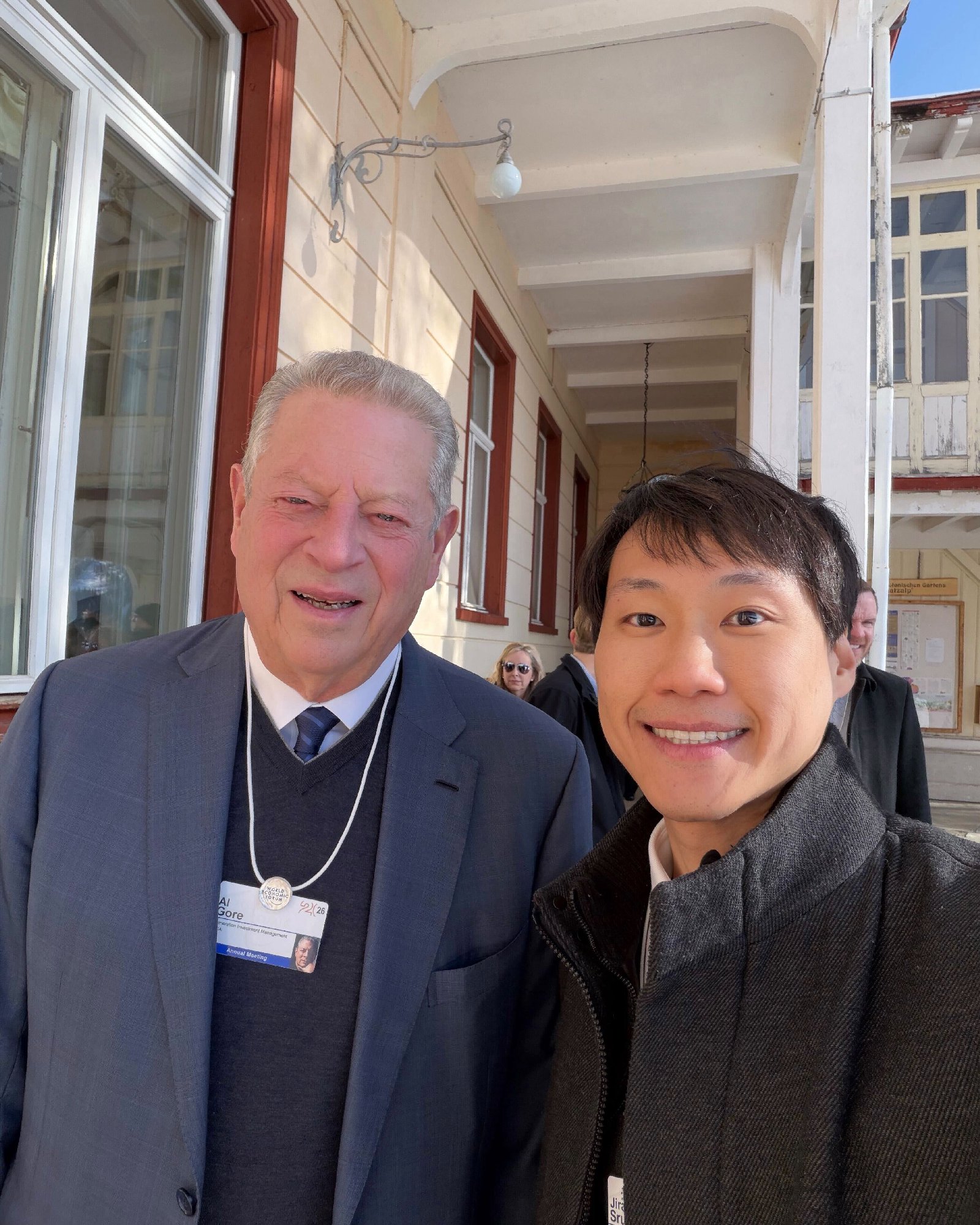 It was an honor to meet former U.S. Vice President Al Gore on day one of the World Economic Forum. While many know him for his time in offic…