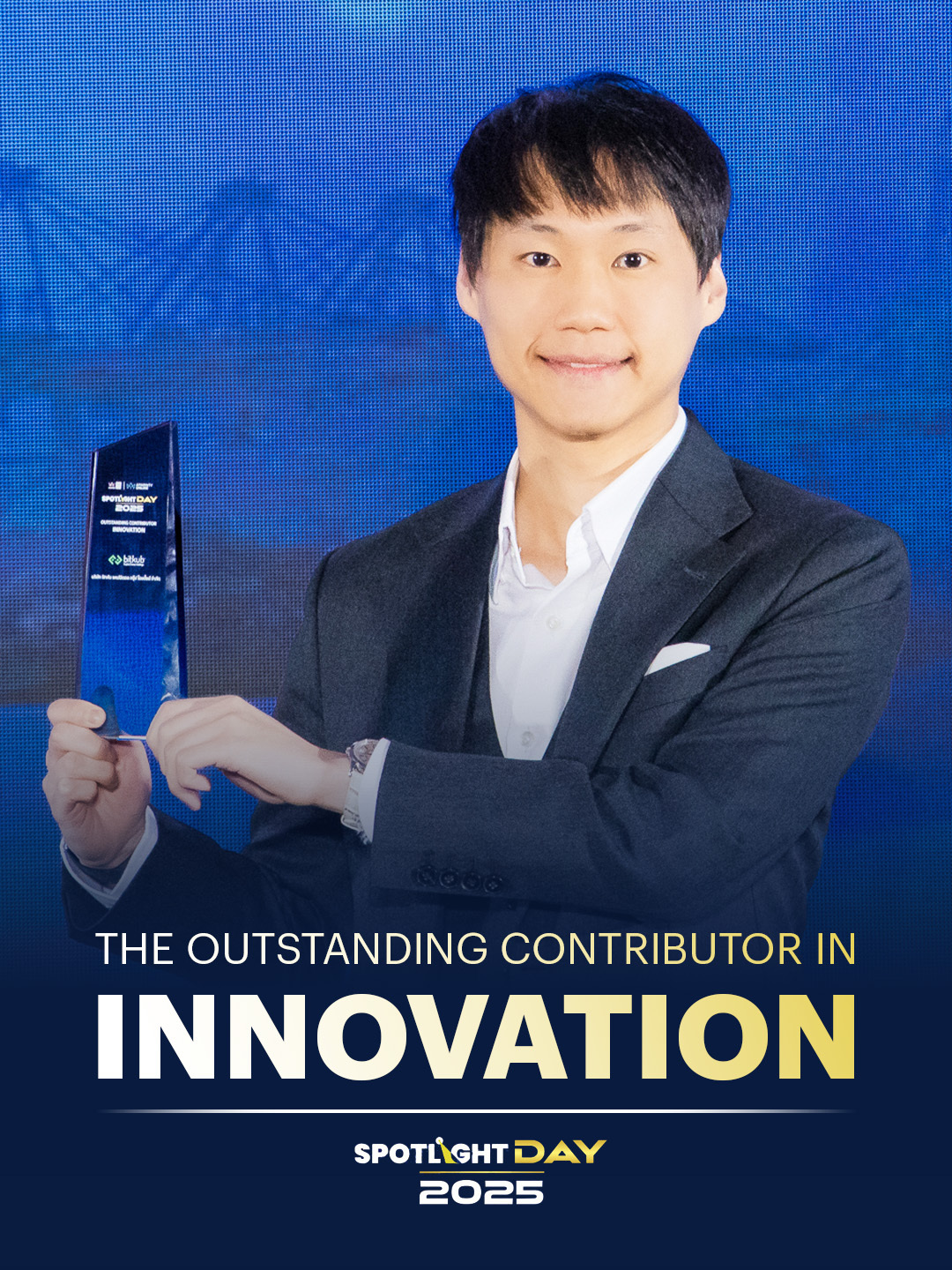 At SPOTLIGHT DAY 2025, I was truly honored, in my role as Founder and Group CEO of Bitkub Capital Group Holdings, to receive the SPOTLIGHT O…
