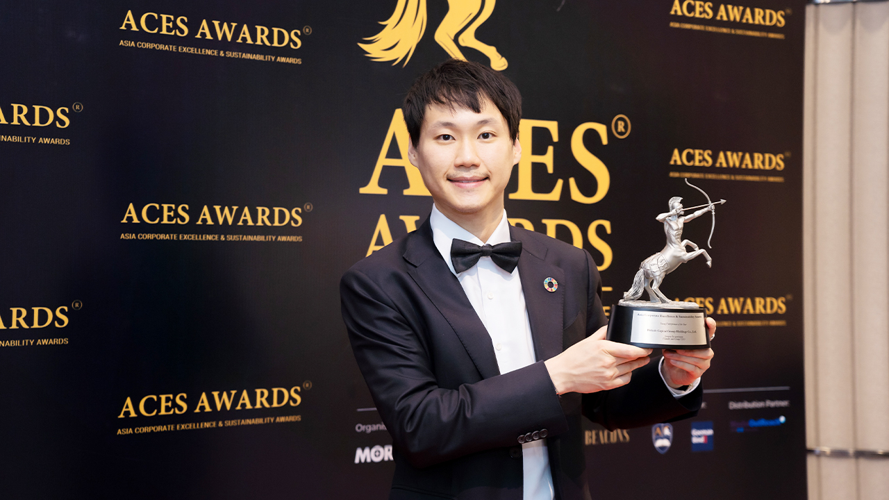 ‘ท๊อป จิรายุส’ คว้ารางวัลผู้ประกอบการรุ่นใหม่แห่งปีในภูมิภาคเอเชีย จาก ACES Awards 2024