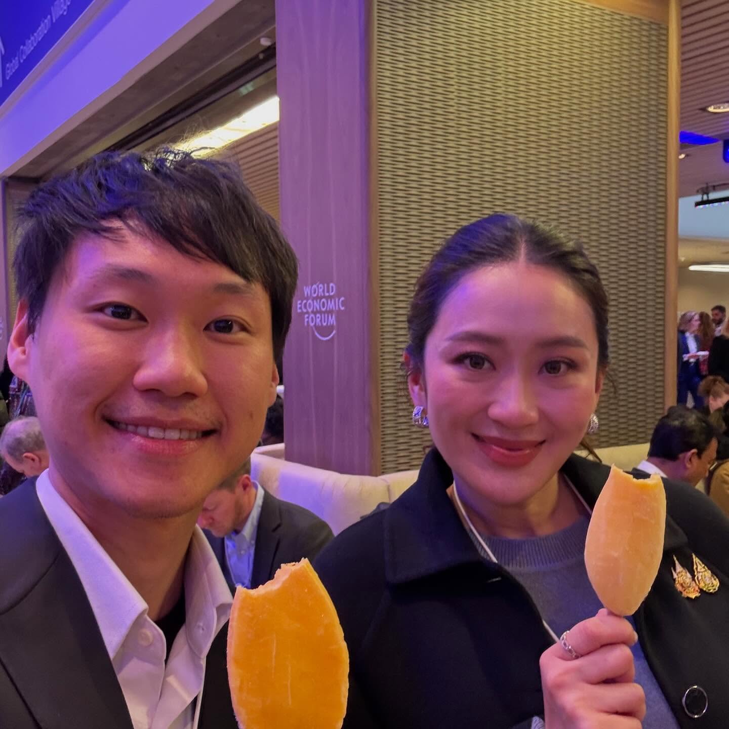 Hello from Davos!