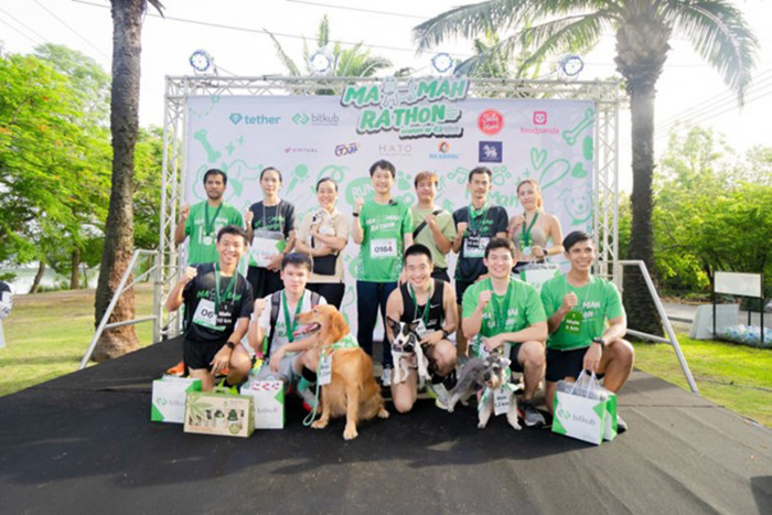 Bitkub Hosts “MAMAHRATHON” Charity Run for Dogs