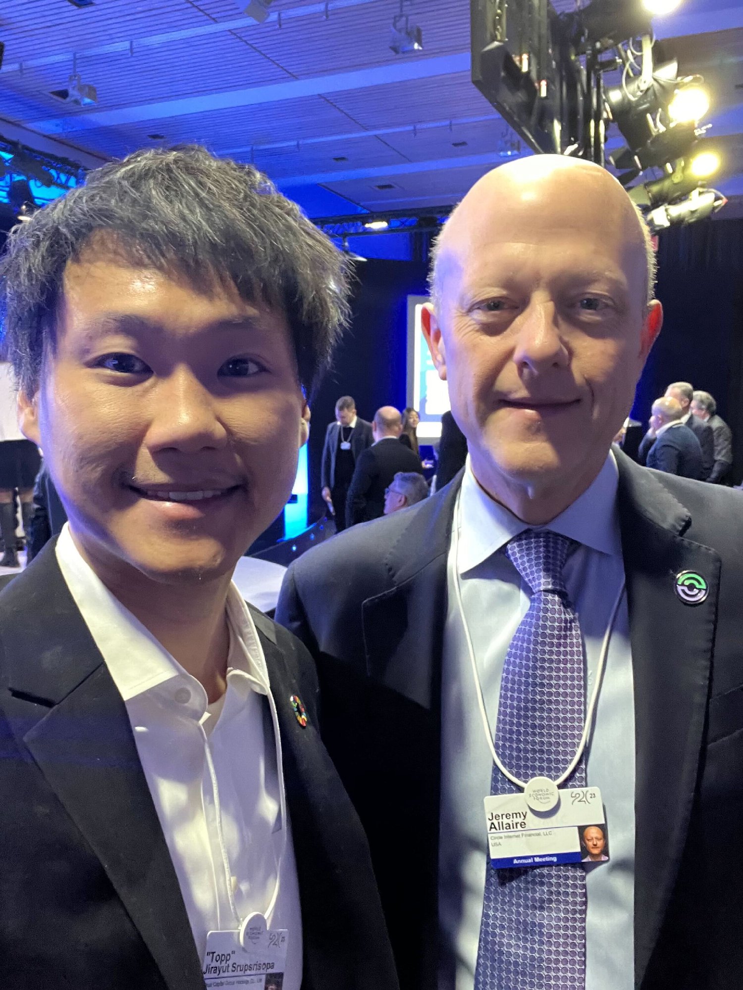 ผมรู้สึกยินดีที่ได้พบกับคุณ Jeremy Allaire ผู้ร่วมก่อตั้ง, ประธาน และซีอีโอแห่ง Circle Internet Financial อีกครั้ง ซึ่งปีนี้พิเศษกว่าปีที่แล…