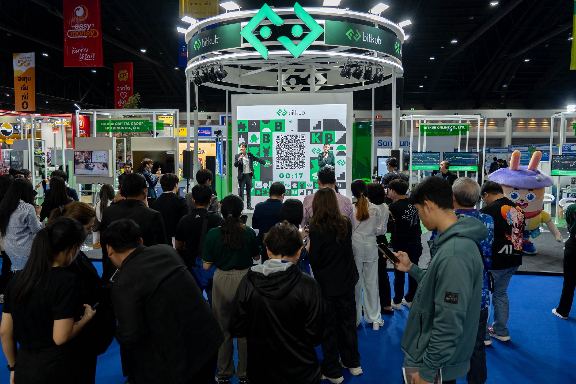 บรรยากาศงาน "Money Expo 2024" ที่ชาเลนเจอร์ 2-3 อิมแพ็คเมืองทองธานี บูธของ Bitkub Group ผมขอบคุณทุก ๆ คนที่แวะมาร่วมกิจกรรมและมาเจอกับผมด้วย…
