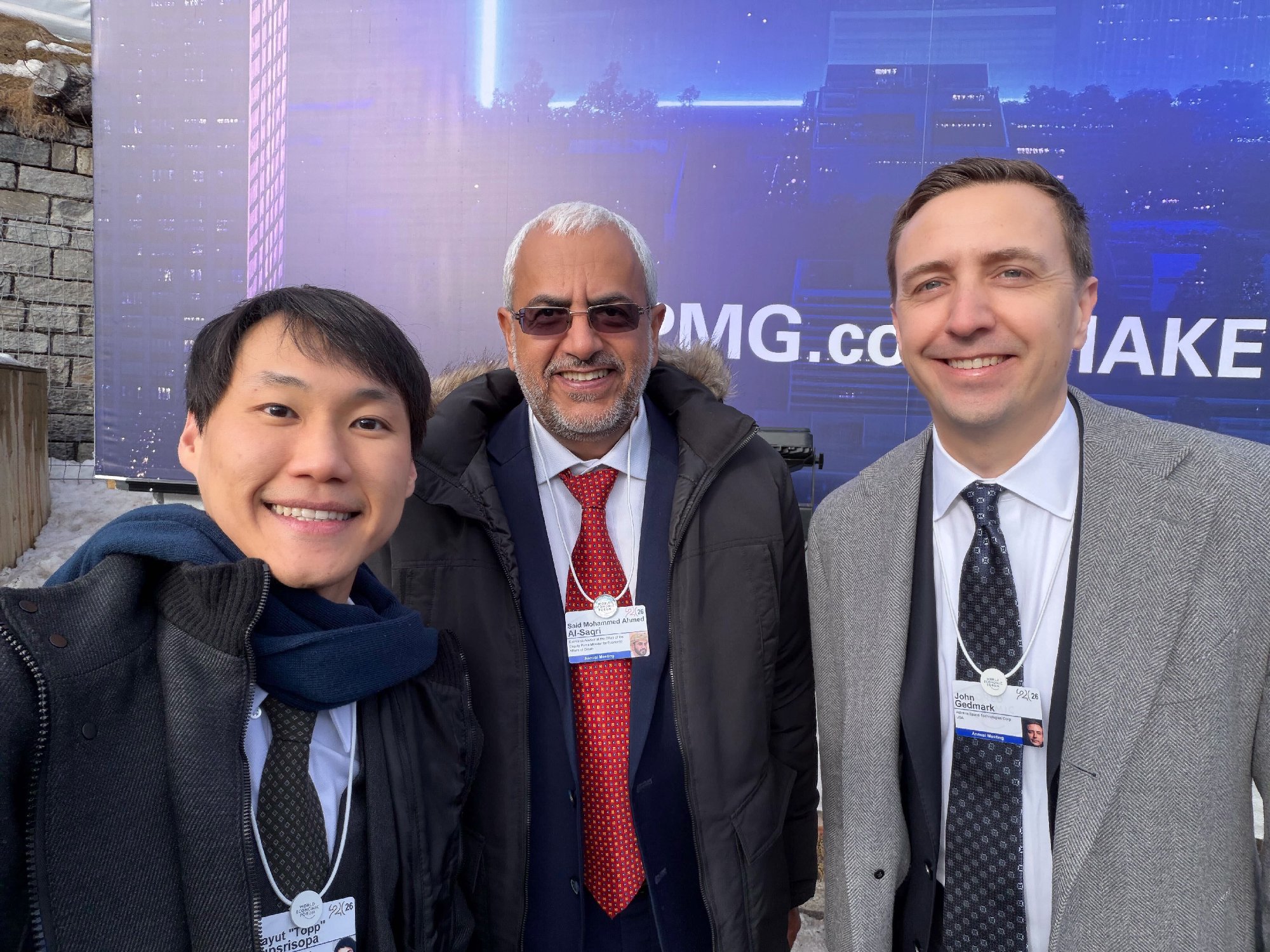 I had the chance to connect with two leaders at WEF 2026 who are looking at the future from very different angles. I spoke with Said bin Moh…