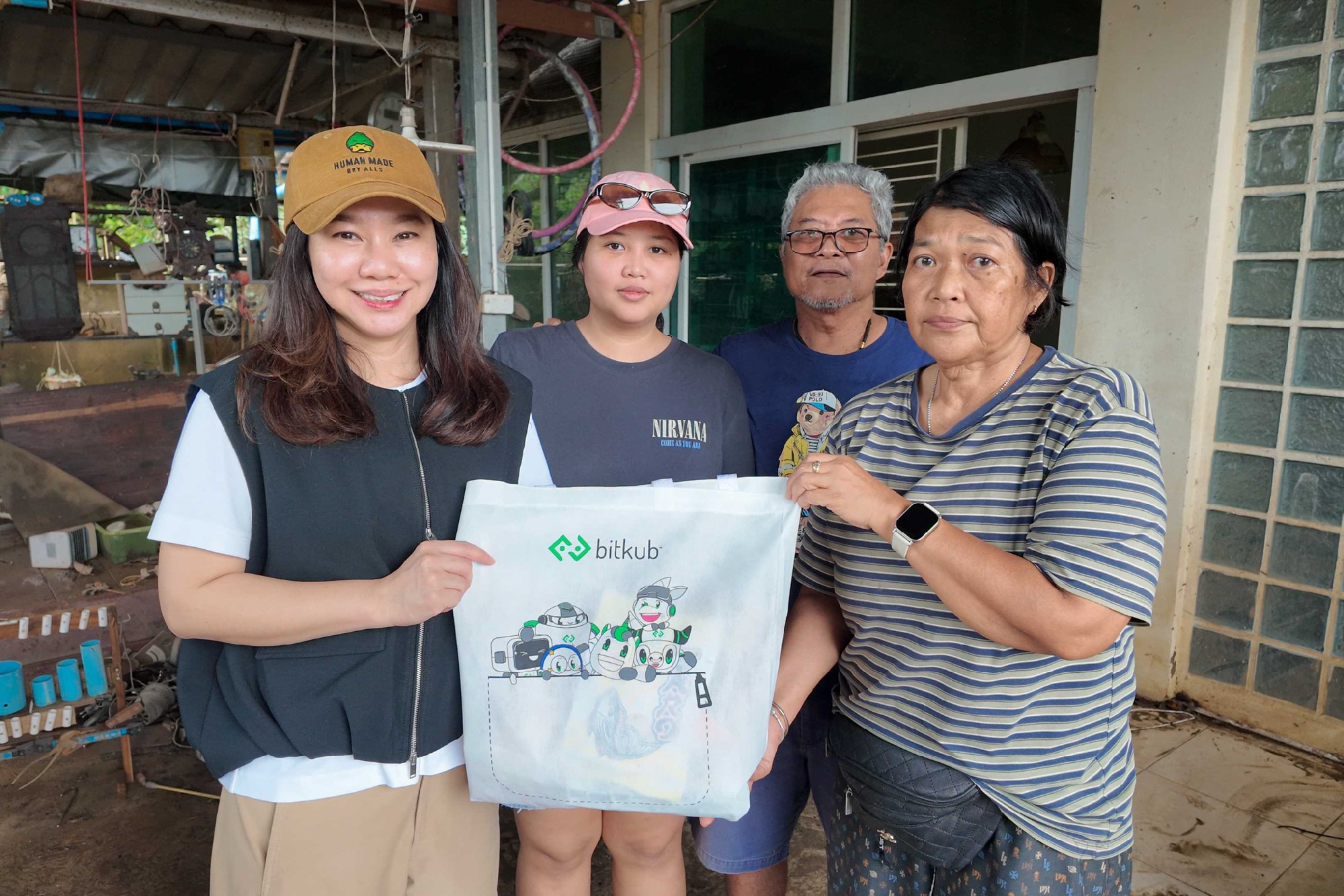 Our team at Bitkub Group is on the ground in Southern Thailand to support families affected by the floods. The damage here goes beyond prope…