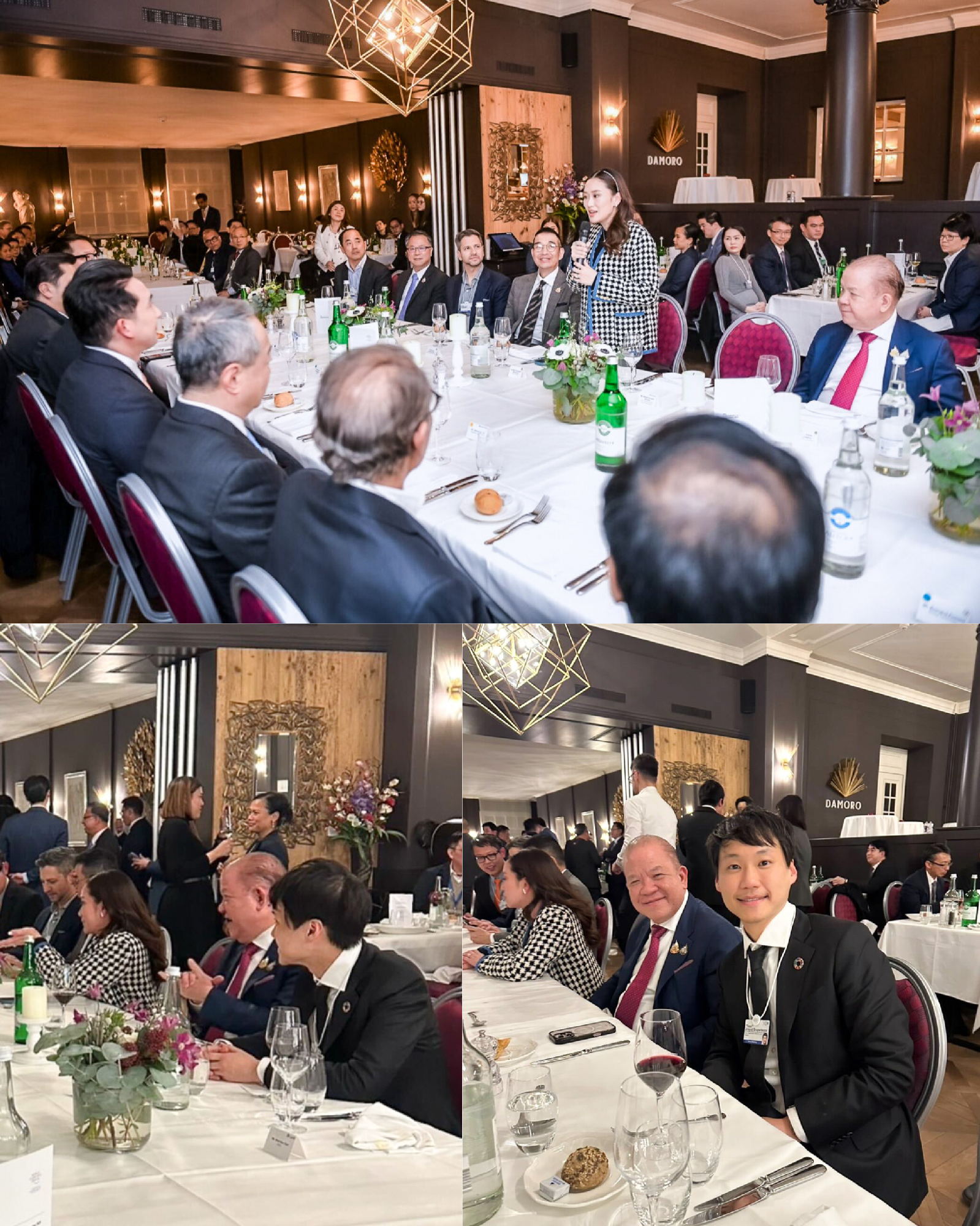 บรรยากาศ ร่วมงาน Thailand Networking Dinner Reception จัดโดย ปตท. โดยมีท่านนายกรัฐมนตรีแพทองธาร ชินวัตร เข้าร่วมงานพร้อมกล่าวขอบคุณทุกภาคส่ว…