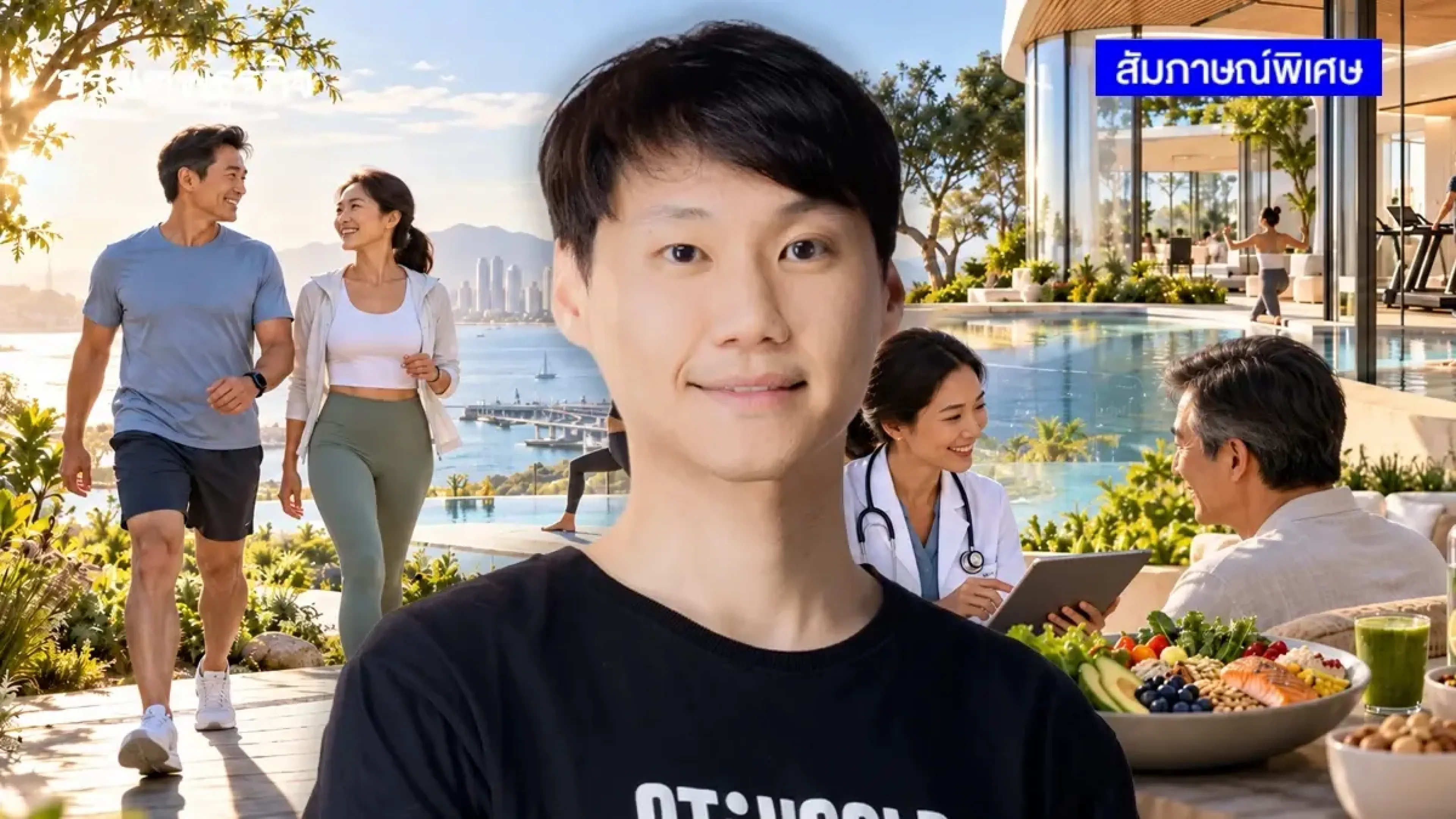 'Topp of Bitkub' believes the 'wellness & longevity economy' is the path for the country to reach high-income status