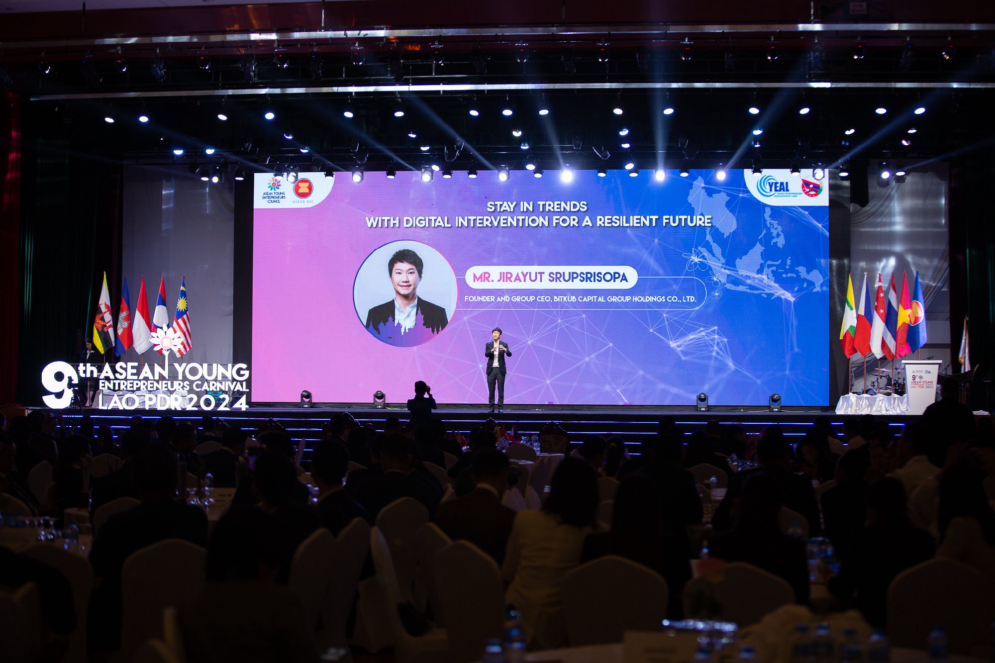 บรรยากาศในงาน 9th ASEAN Young Entrepreneurs Carnival 2024 ณ สปป. ลาว ที่ผ่านมา โดยในครั้งนี้ผมได้ร่วมบรรยายและแบ่งปันความรู้และประสบการณ์ในห…