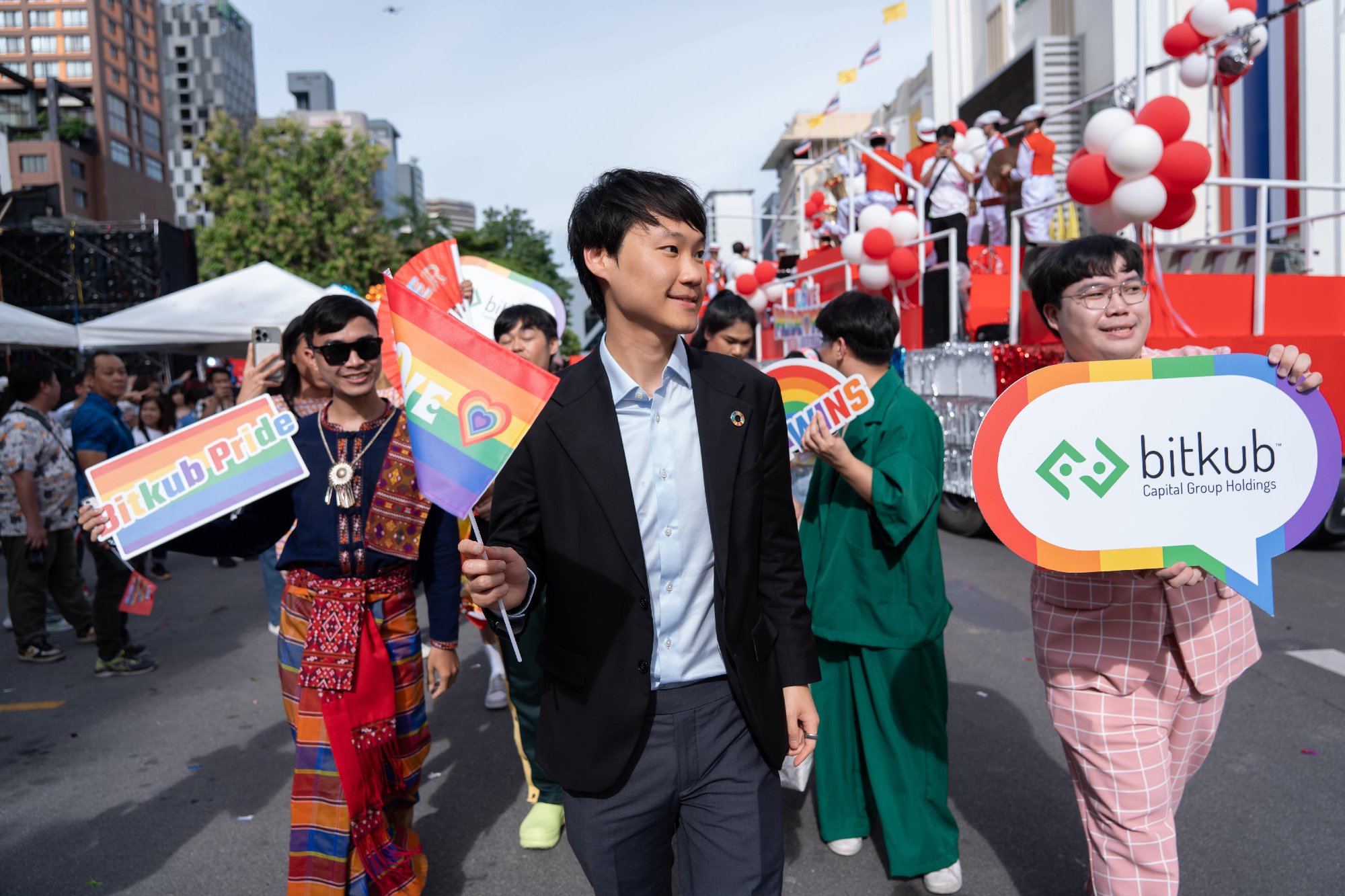 ประมวลภาพกิจกรรม "LOVE PRIDE PARADE 2024" งานพาเหรดที่ยาวที่สุดในเอเชีย ในฐานะตัวแทนของบริษัท บิทคับ แคปปิตอล กรุ๊ป ผมยินดีเป็นอย่างยิ่งที่ไ…